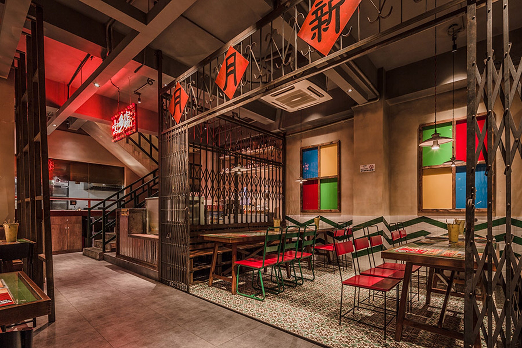 燒烤店空間設計